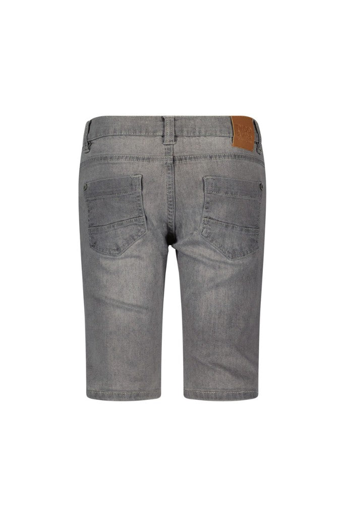 Boys Denim Shorts in Grey by TYGO&vito  | Back view