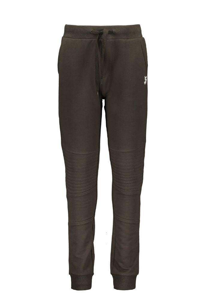 Boys Green Track Pants | Front View