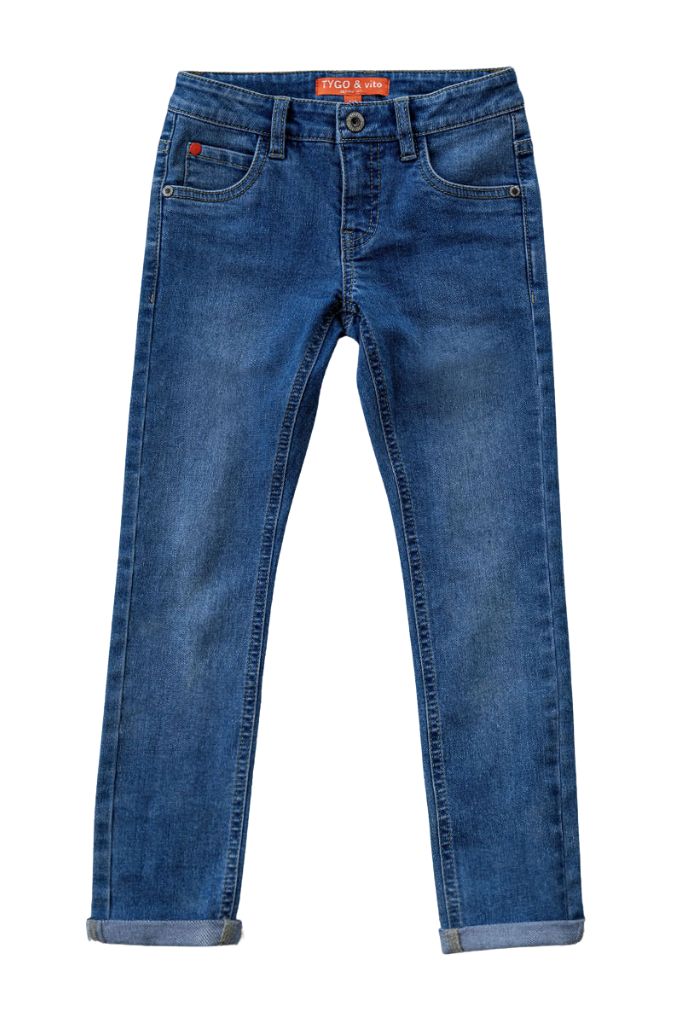 Boys Skinny Jeans Medium Used | Front View