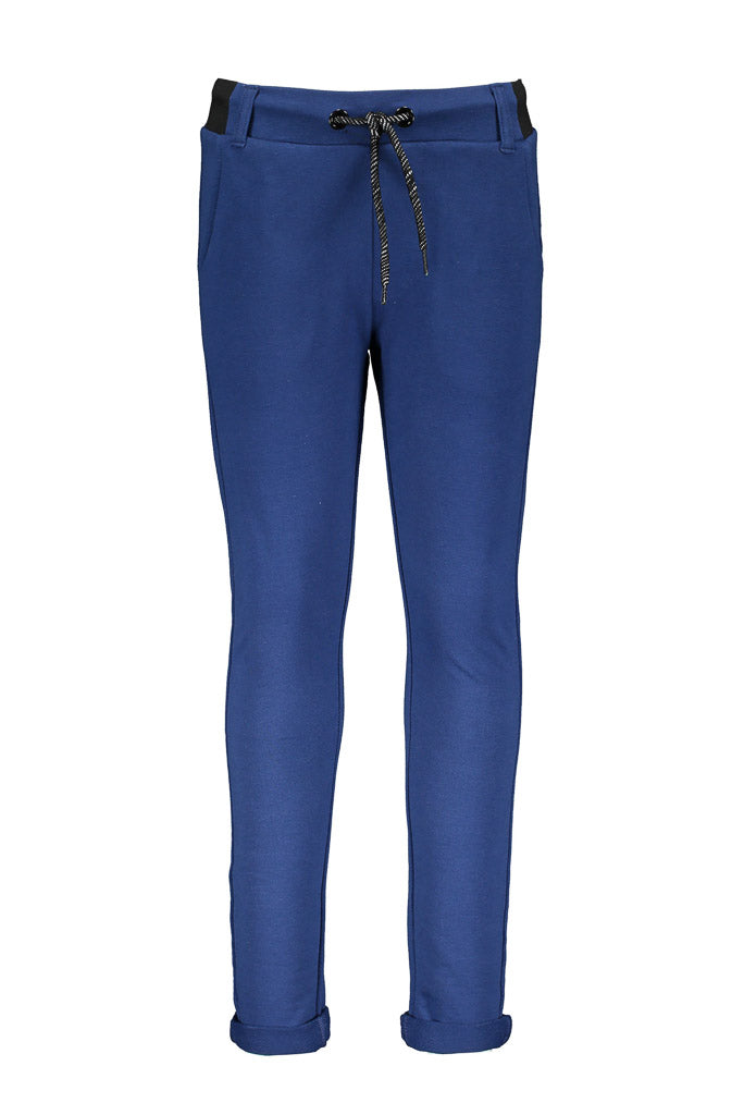 Boys Navy Trackpants | Front View
