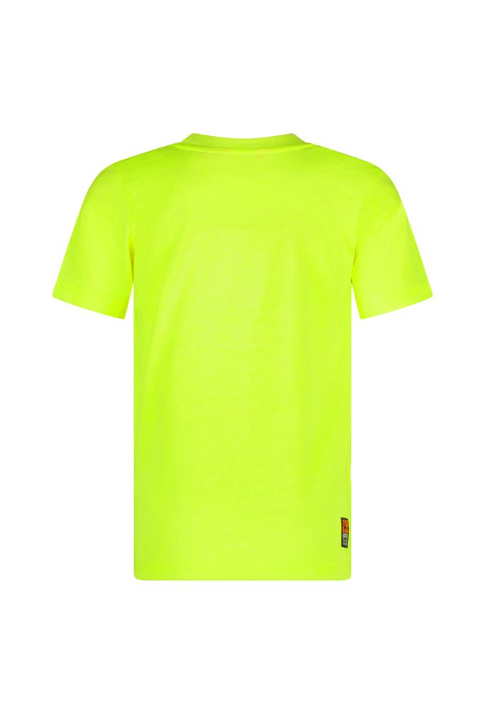 Boys Neon T-Shirt Yellow | Back View