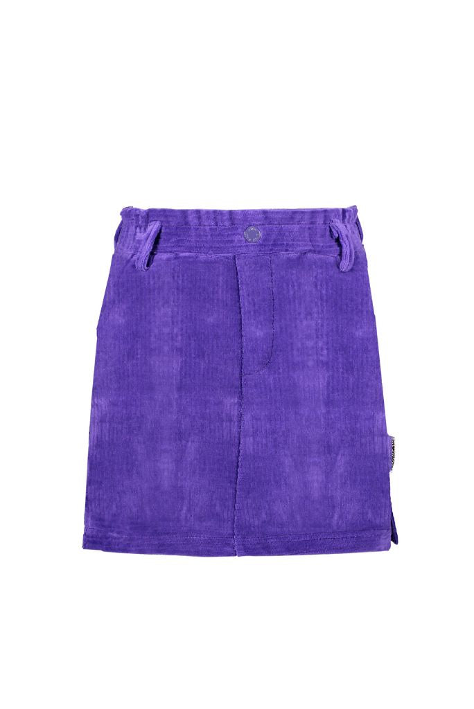 Girls Cord Skirt Blue