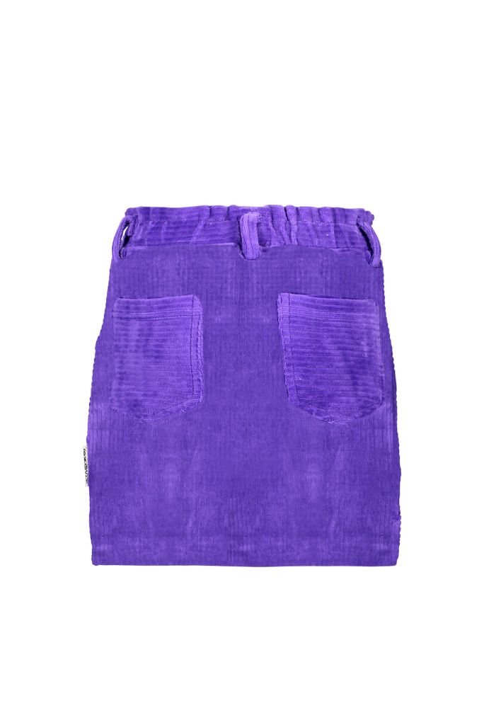 Girls Cord Skirt Blue