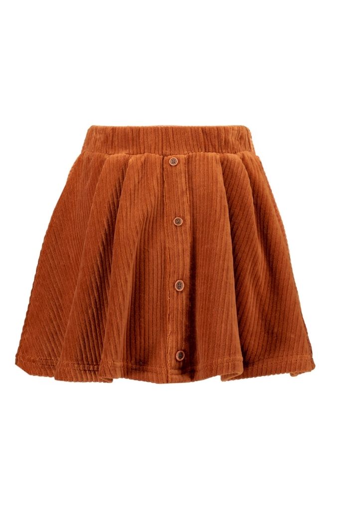 Girls Cord Skirt by B.Nosy | Front View