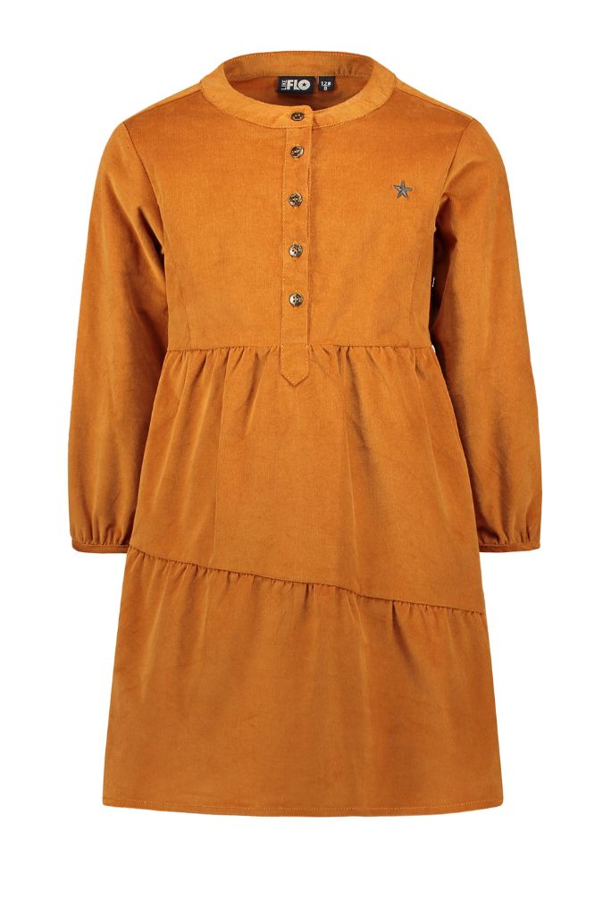 Girls Corduroy Dress by Like FLO | Front View