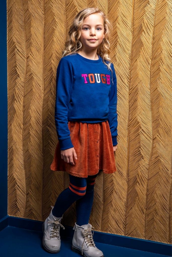 Girl wearing the blue tights by B.Nosy