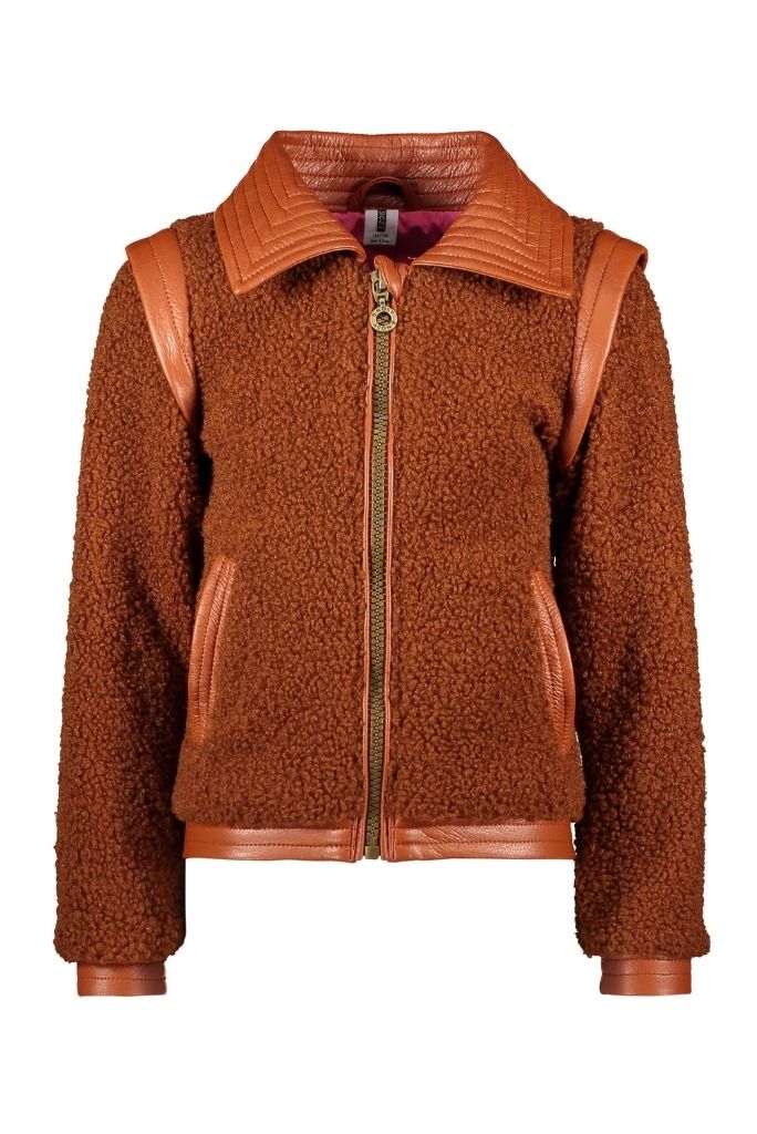 Girls Sherpa Jacket by B.Nosy | Front View