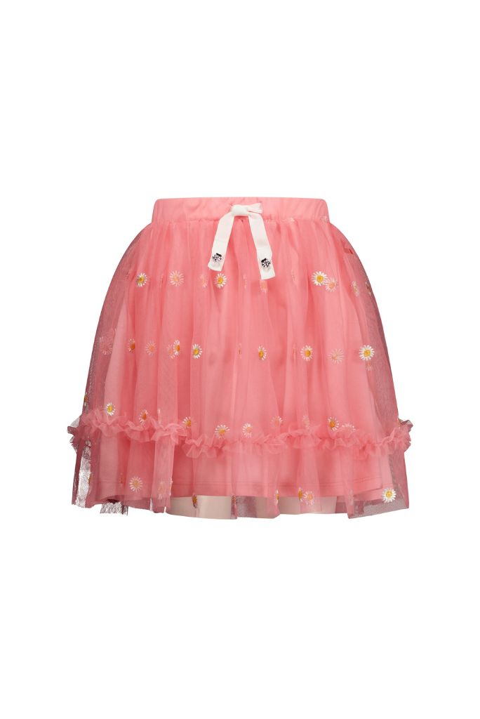 Le Chic Girls TAYLORA Daisy Embroidered Skirt