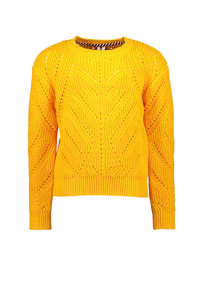 Girls Yellow Jumper | Front View