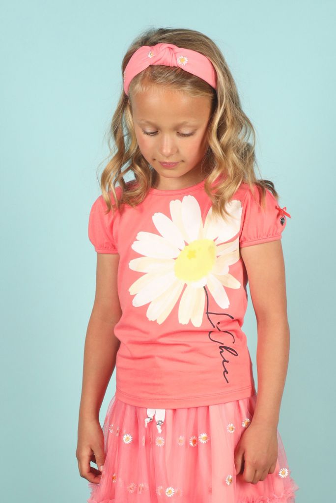 Le Chic Girls NOMMY Big Daisy T-Shirt - front