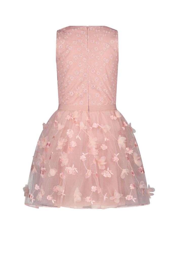 Le Chic Girls SYMPHONY Spring Garden Dress - back