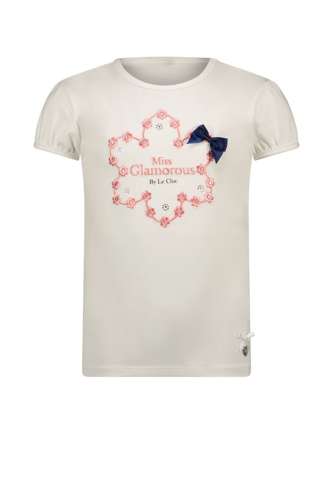 Le Chic Girls NOMMY Miss Glamorous T-Shirt - front