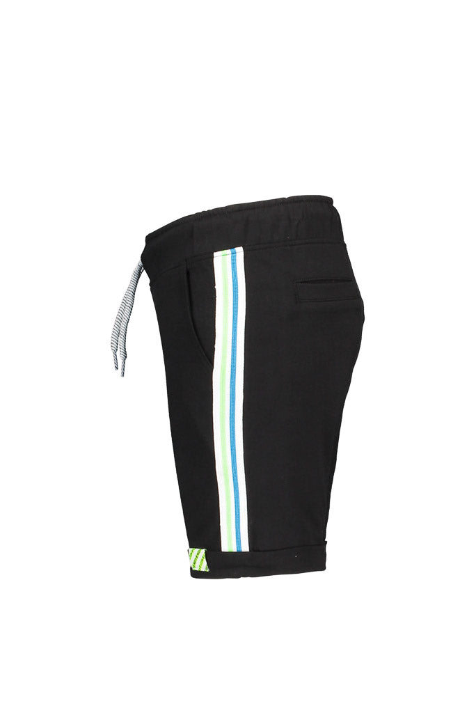 B.Nosy Boys Organic Sweat Shorts - Black