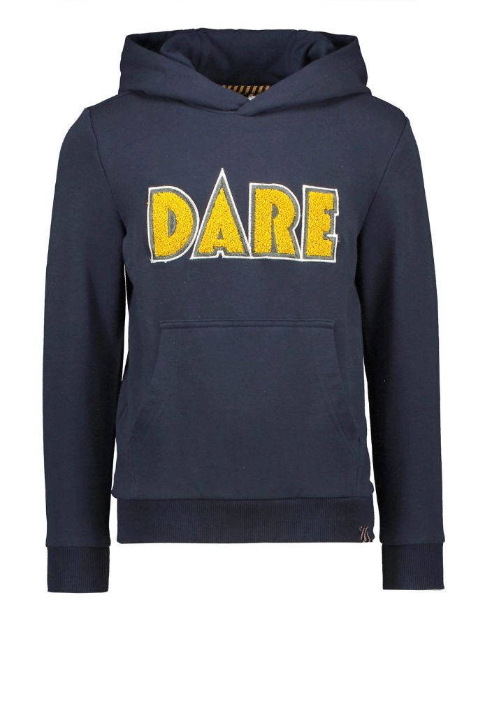 Blue Hoodie with Pouch Pocket