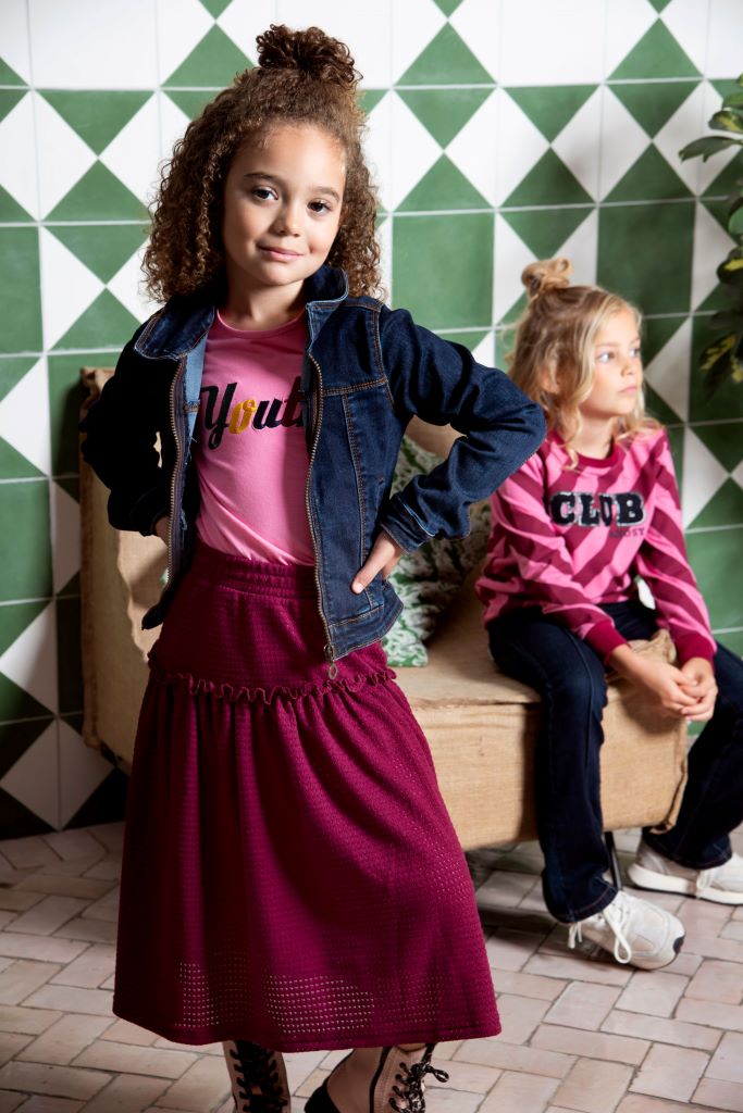 Girls Dark Blue Denim Jacket