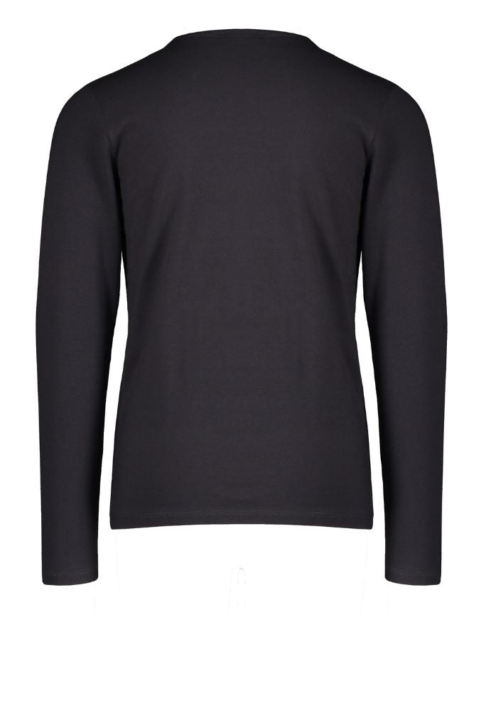Girls Kus Long Sleeve Tee - Dark Grey