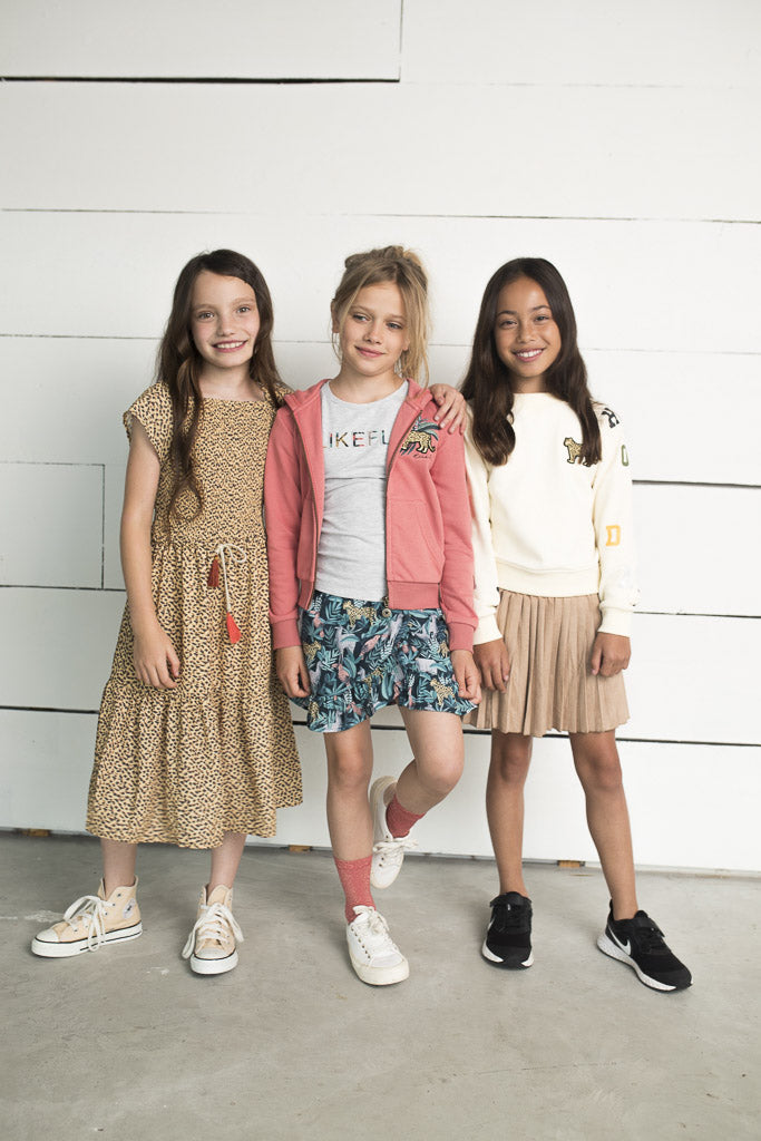 Like FLO Girls Panther Smock Maxi Dress