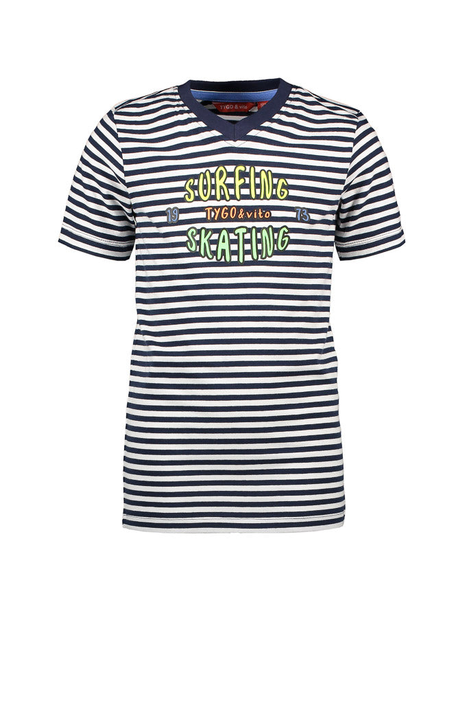 Organic Stripe T-Shirt