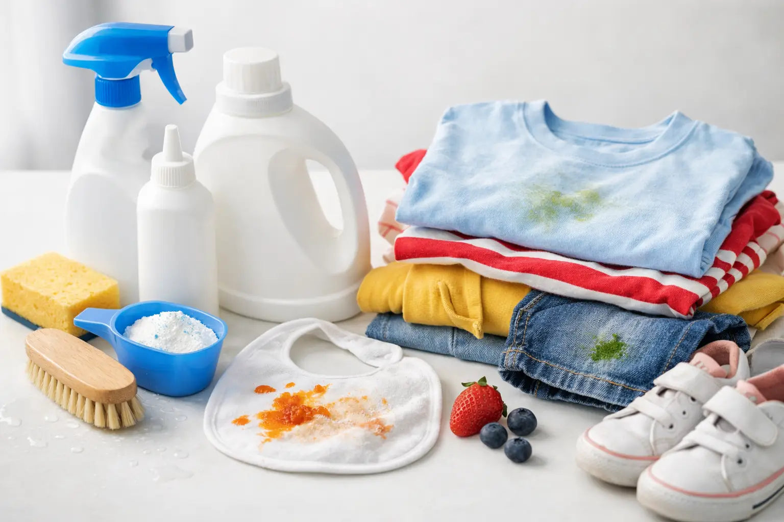 Stain Removal Products for Kids Clothes