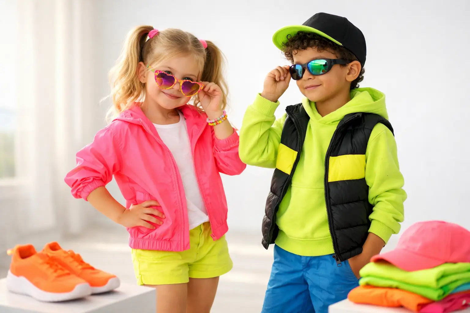 neon childrens clothes australia colourful fashion for kids