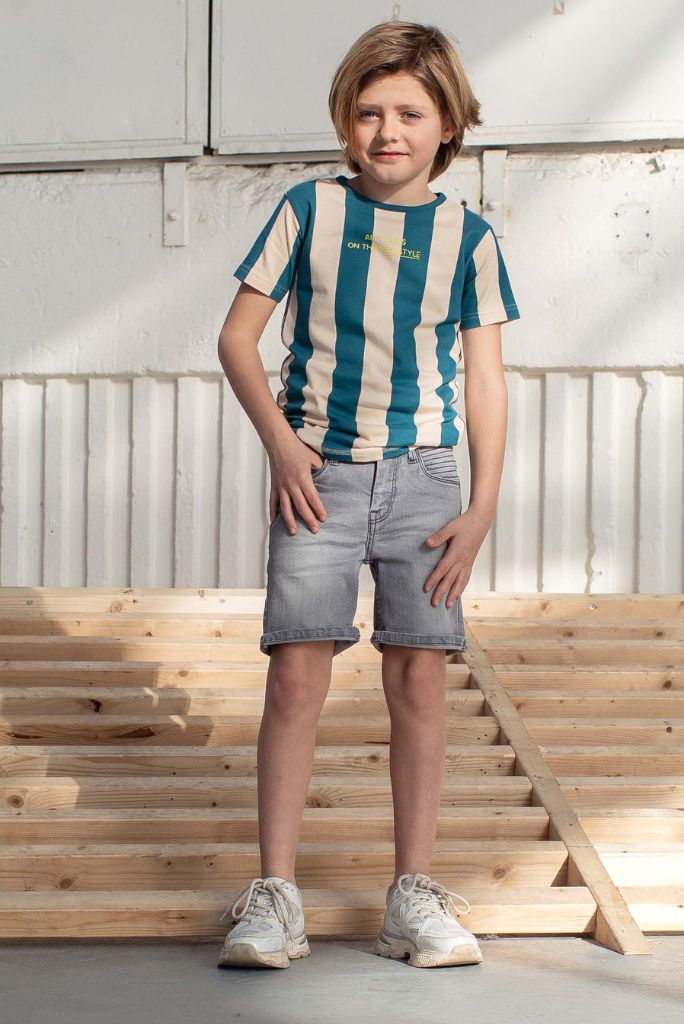 Quapi Boys Fergus Stripe T-Shirt