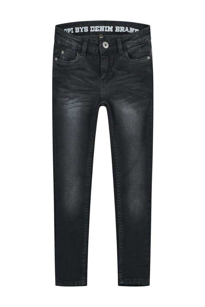 Boys Jake Skinny Stretch Jeans - Black