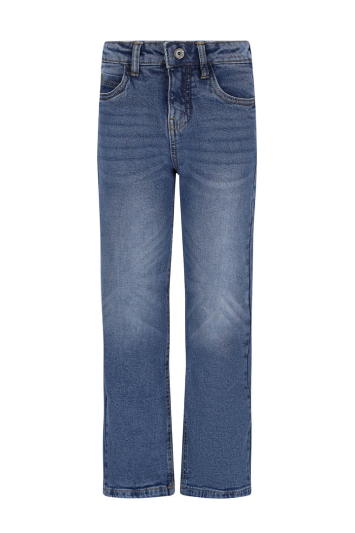 Blue boys jeans Loyd on a white background