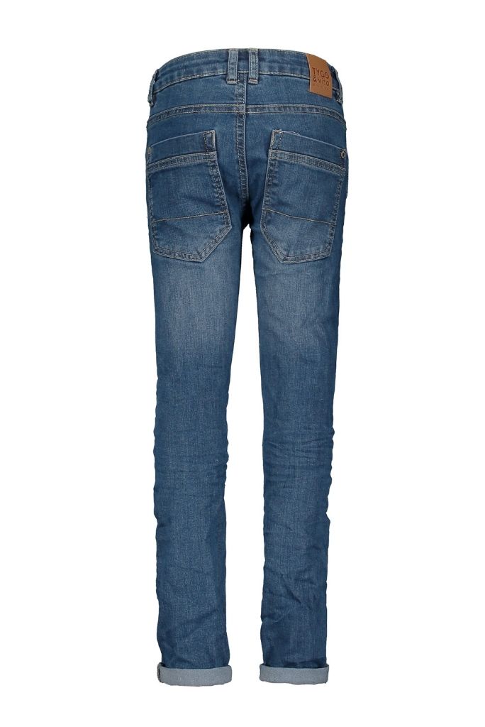 Boys Straight Skinny Jeans | Back View