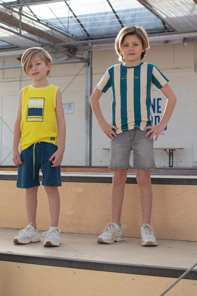 Boys Yellow Tank Fitz by Quapi | Speedy Delivery