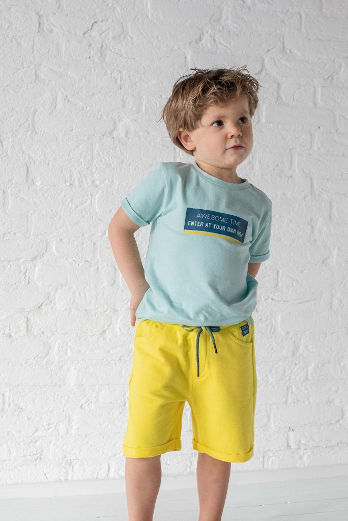 Quapi Boys Frenk Yellow Shorts