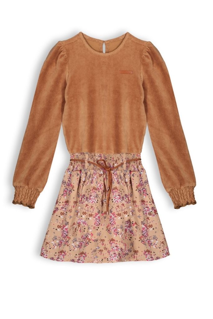 Girls Brown Dress Maika