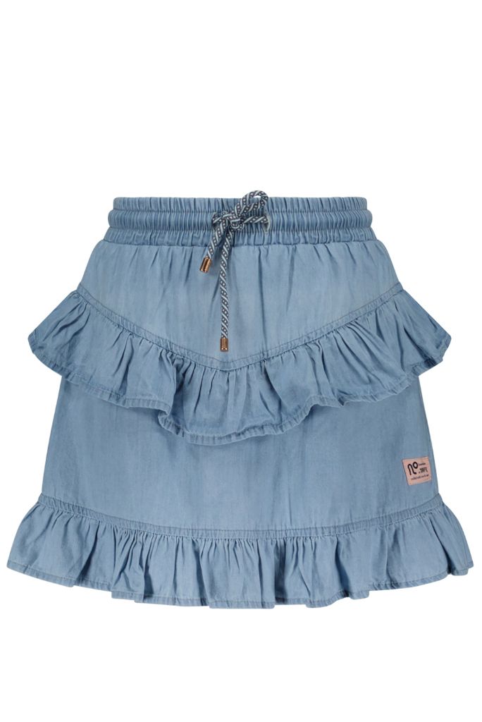 Girls Denim Skirt Neva by NoNo | Front View