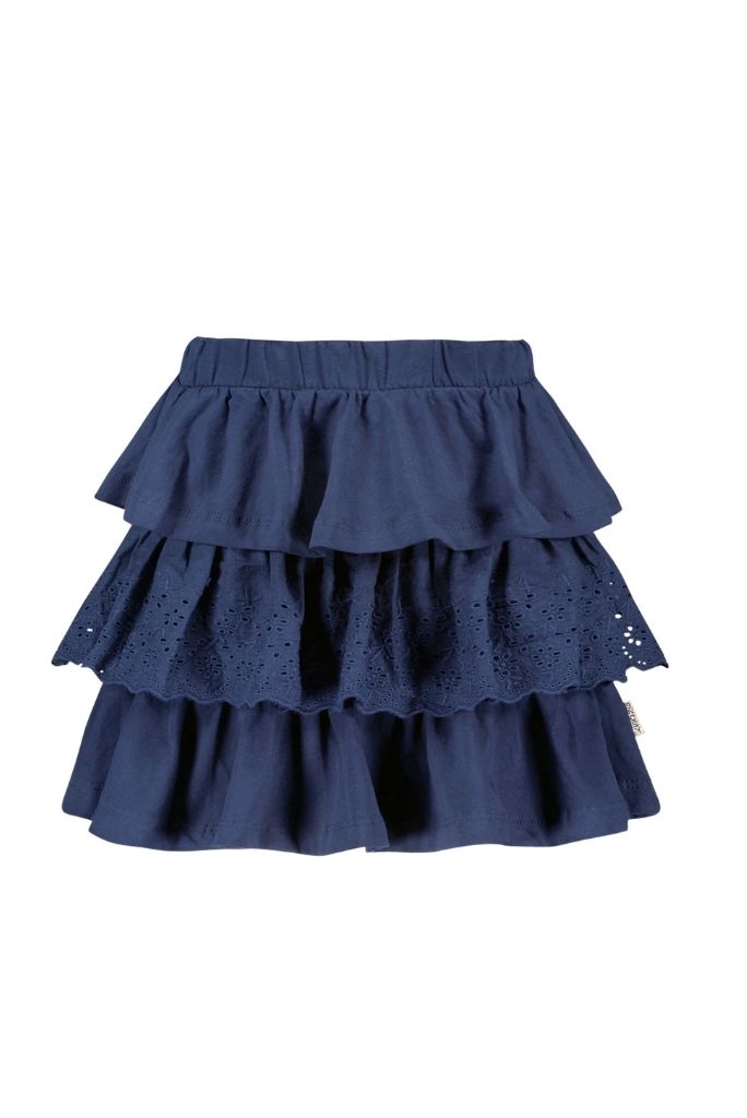 B.Nosy Girls Embroidered Ruffle Skirt