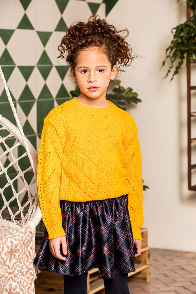 Yellow Knit Jumper