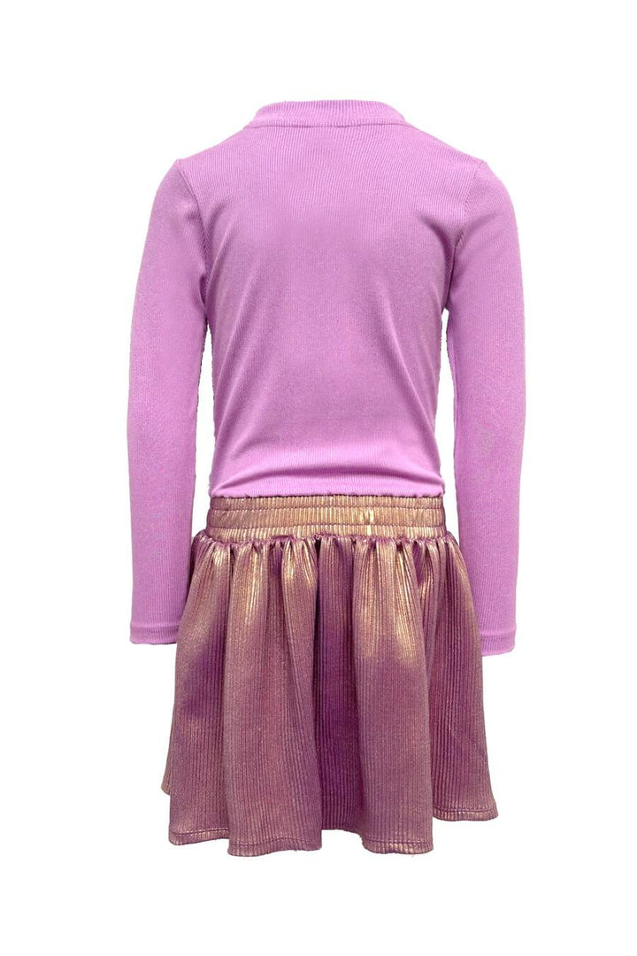Back view of the Donia Long Sleeve Dress