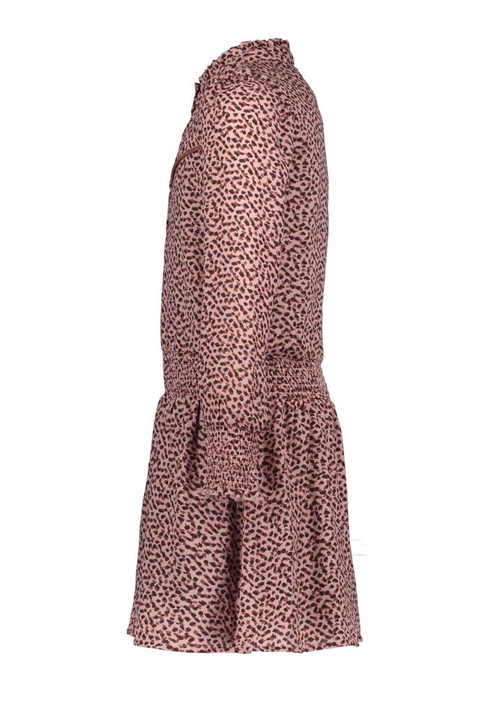 Pink Dot Print Dress | Side View