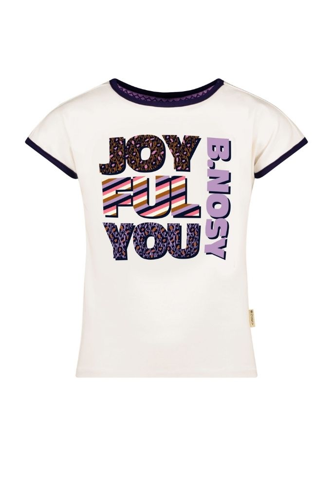 B.Nosy Girls Multi-Colour Artwork Tee