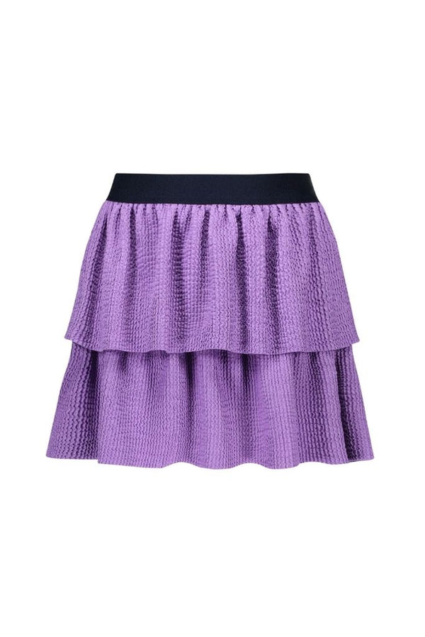 B.NOSY Girls Purple Frill Skirt | Girls Designer Skirts