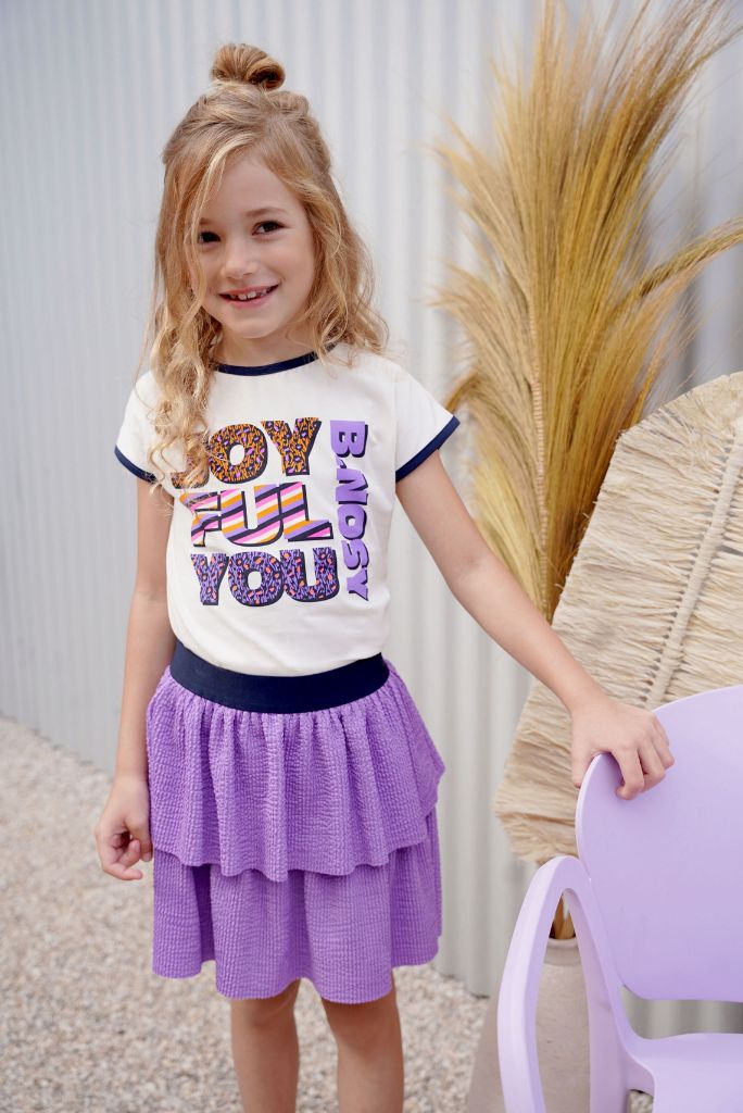 B.Nosy Girls Purple Frill Skirt