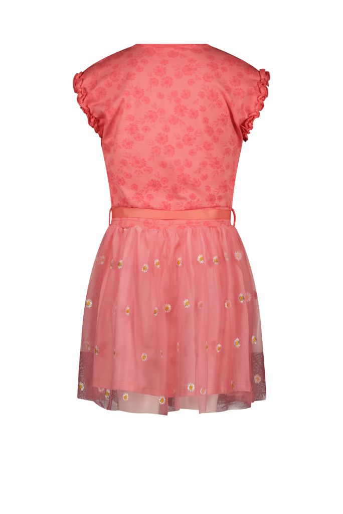 Le Chic Girls SQUID Daisy Embroidered Tutu Dress