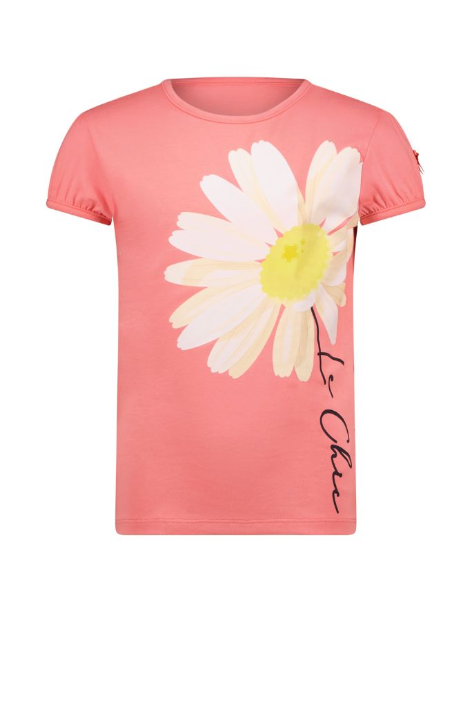 Le Chic Girls NOMMY Big Daisy T-Shirt - front