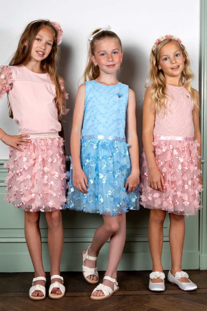 Le Chic Girls SYMPHONY Spring Garden Dress