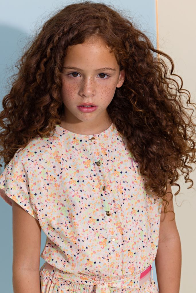 fcity.in - Roaring Wild Kids Girl Tiger Print Jumpsuit / Designer Kids