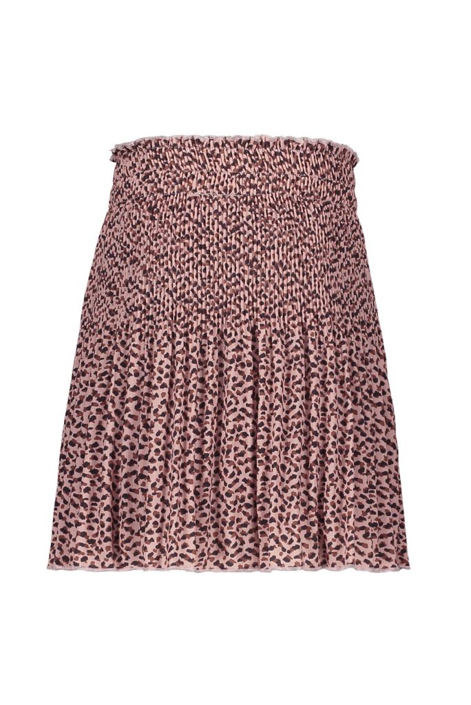 Like FLO Girls Pleated Skirt Old Pink | Back View