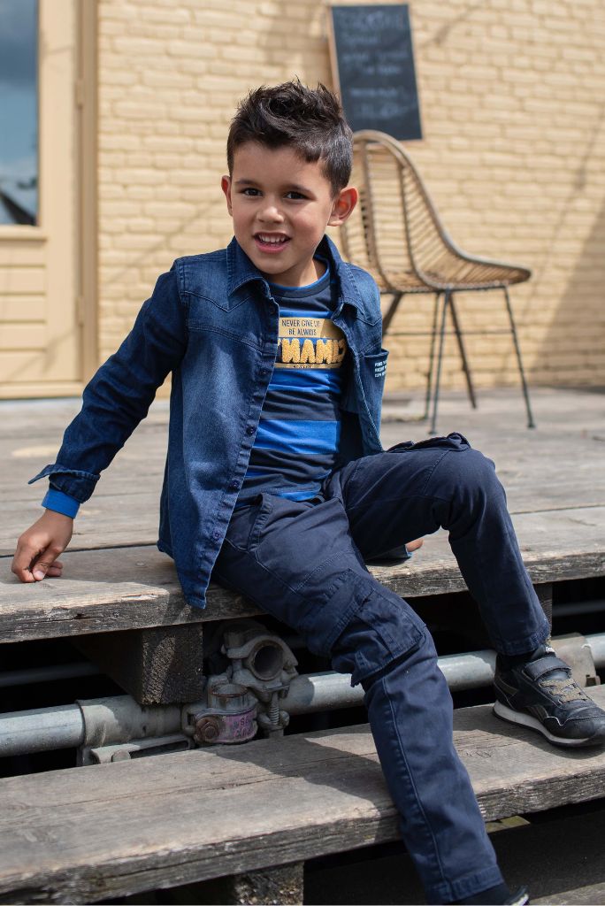 Boys Karas Long Sleeve Stripe Tee