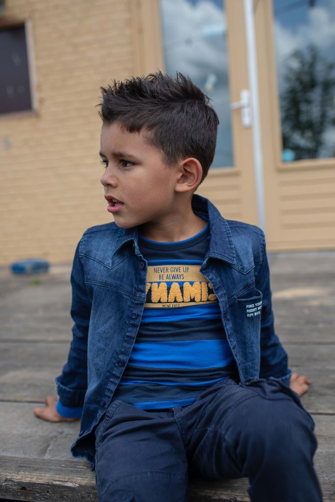 Boys Karas Long Sleeve Stripe Tee