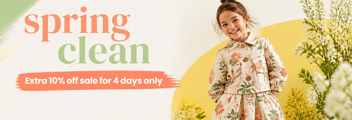 Spring clean kids designer clothes
