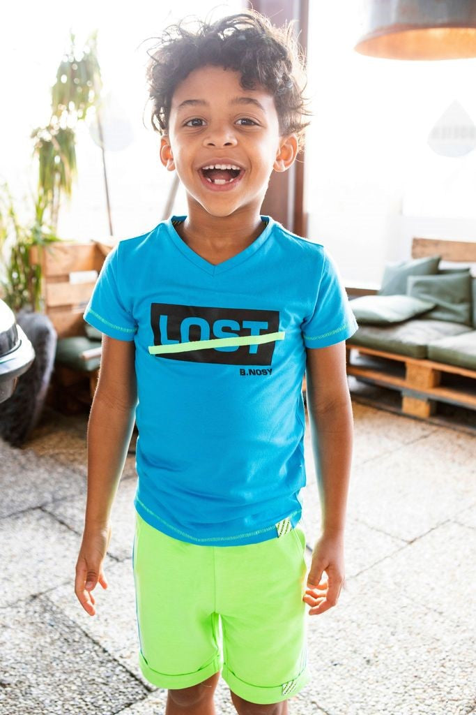 Boys Organic Blue T-Shirt