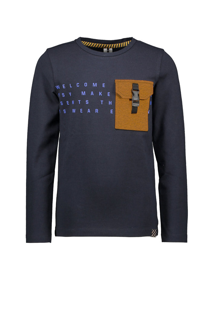 Boys Blue Long Sleeve Tee