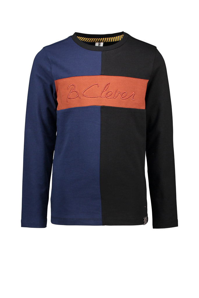 Boys Colourblock Long Sleeve Top